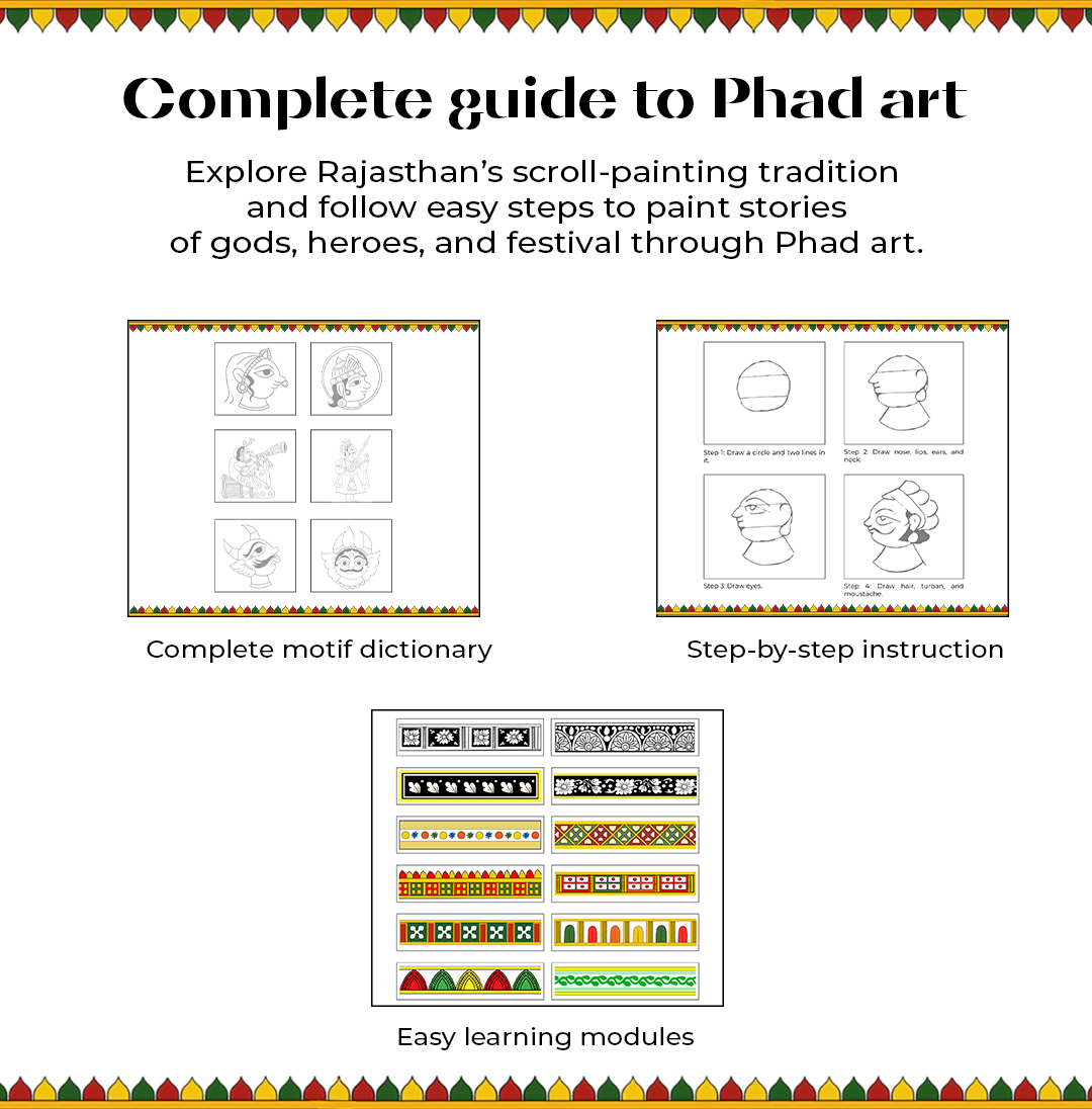 Artventures of Phad: Paint, Play & Preserve the Tradition (Set of 3)