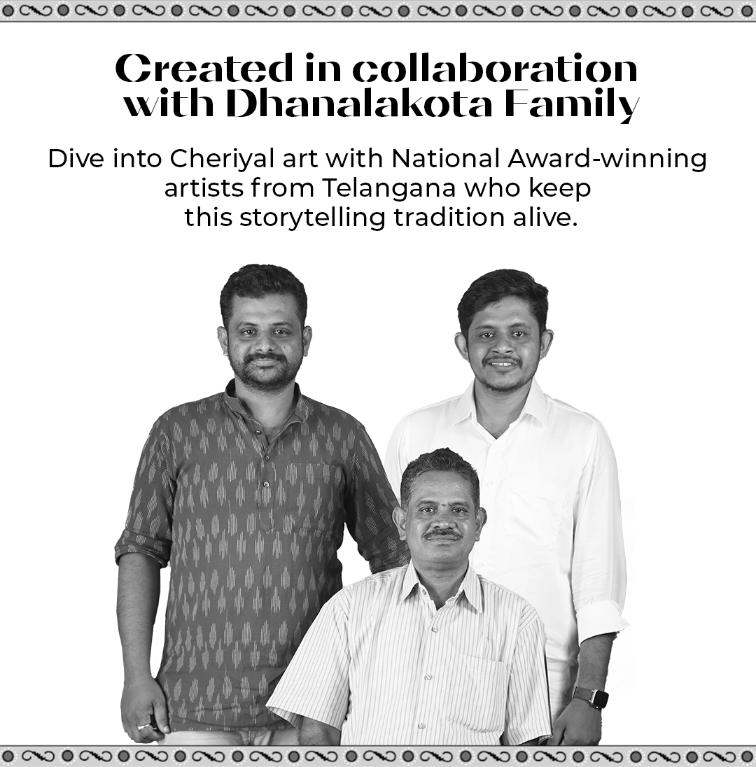 Artventures of Cheriyal: The Complete Scroll Art Journey (Set of 3)