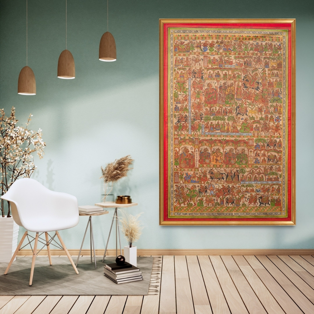 Traditional pabuji ki phad 2