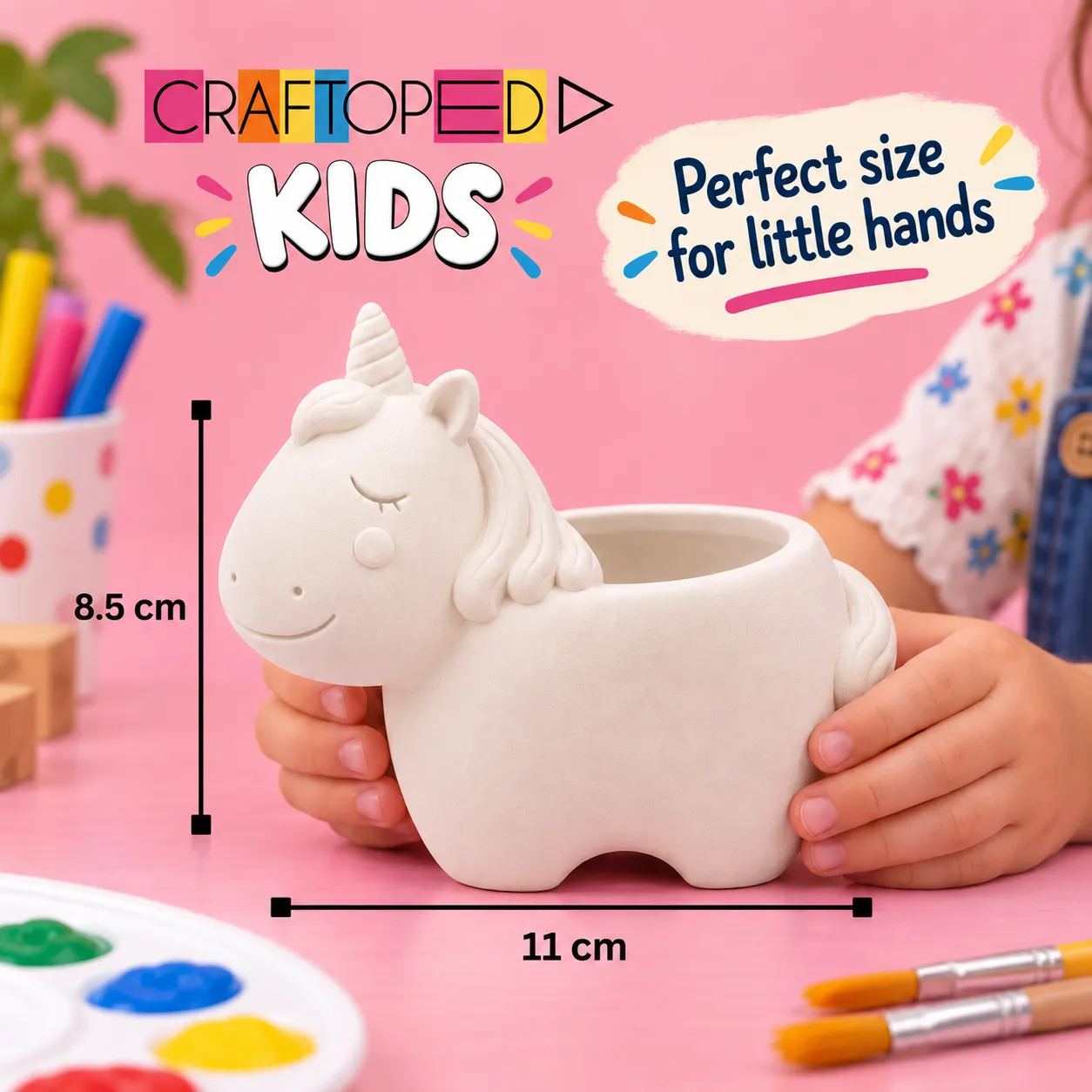 Planter Painting Kit - Unicorn