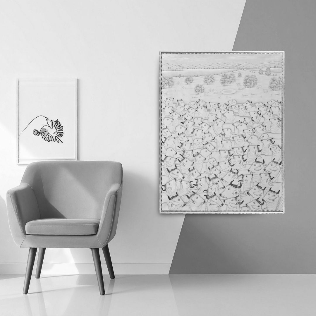 Group of Cows Product Image