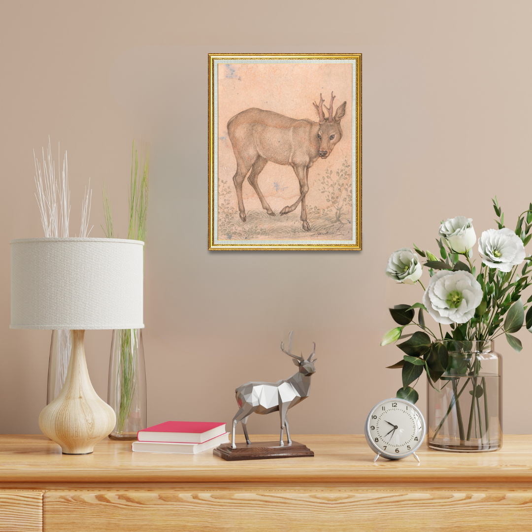 Quiet Turn of the Young Stag