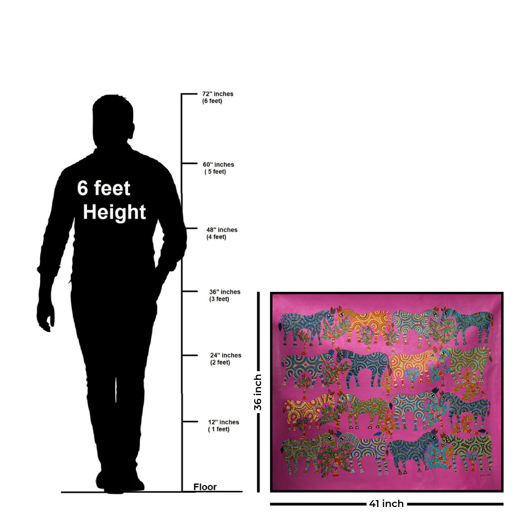 The Spirit of Pithora Horses