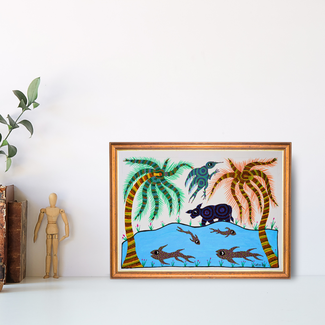 A Riverside Scene Product Image