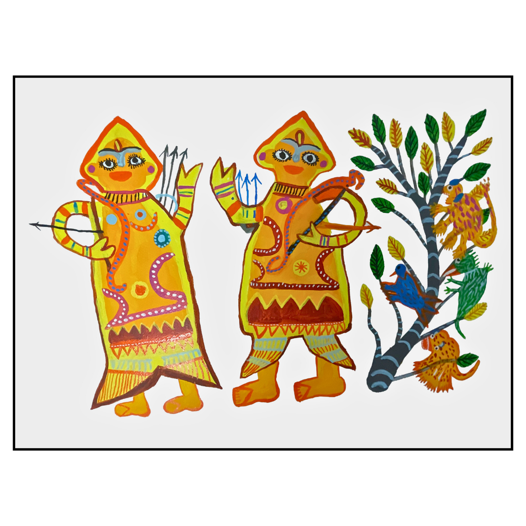 Lord Ram and Lord Laxman in Jungle