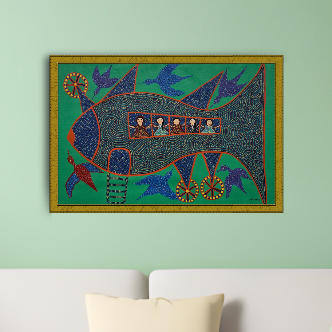 A Joyful flight with friends