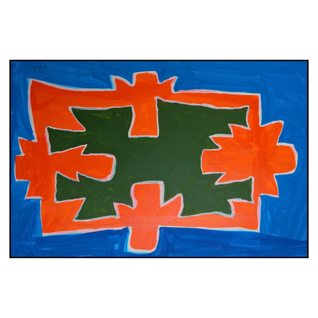 Tribal Patterns of Dhigna Rangoli