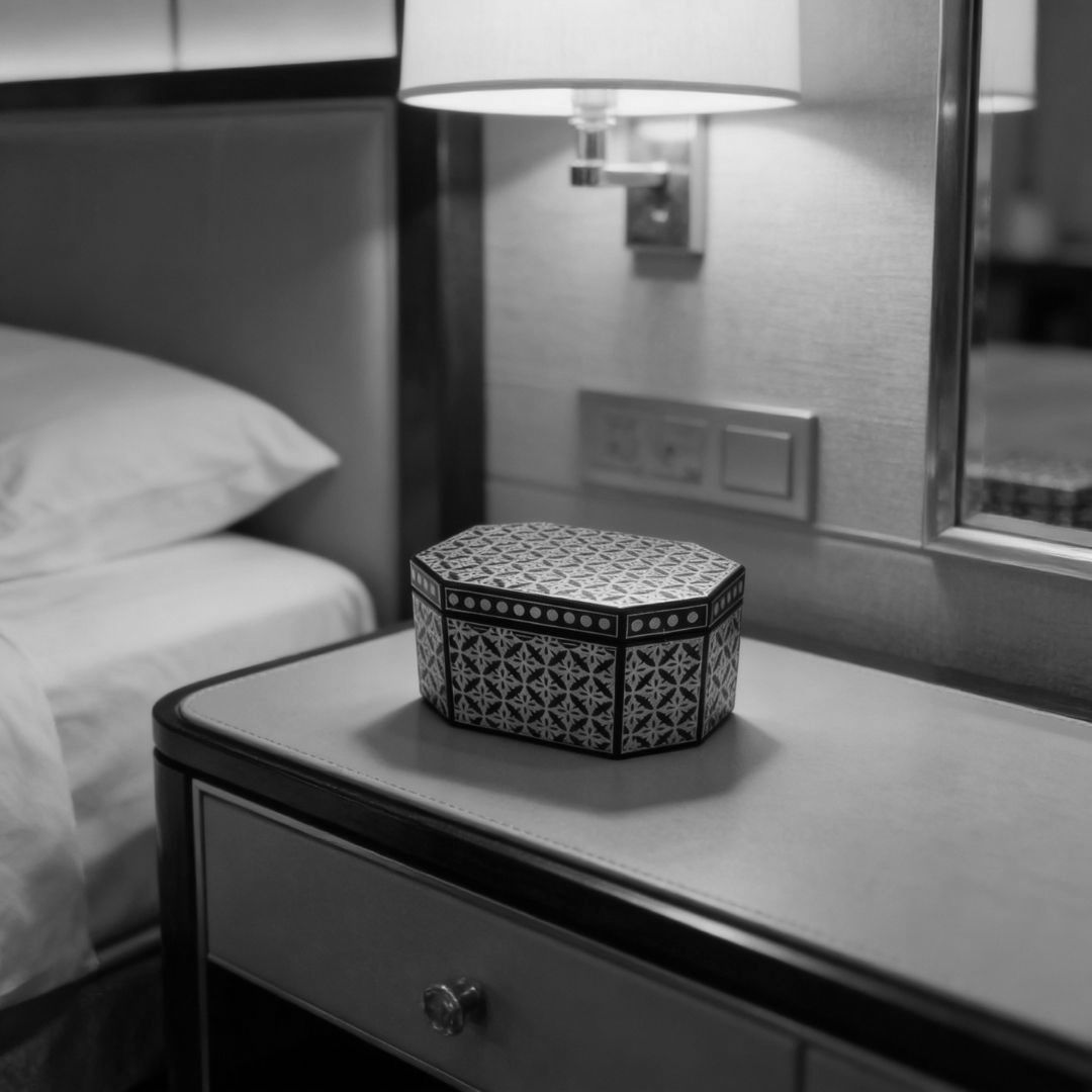 Decorative Handcrafted Box Traditional Koftgari Art