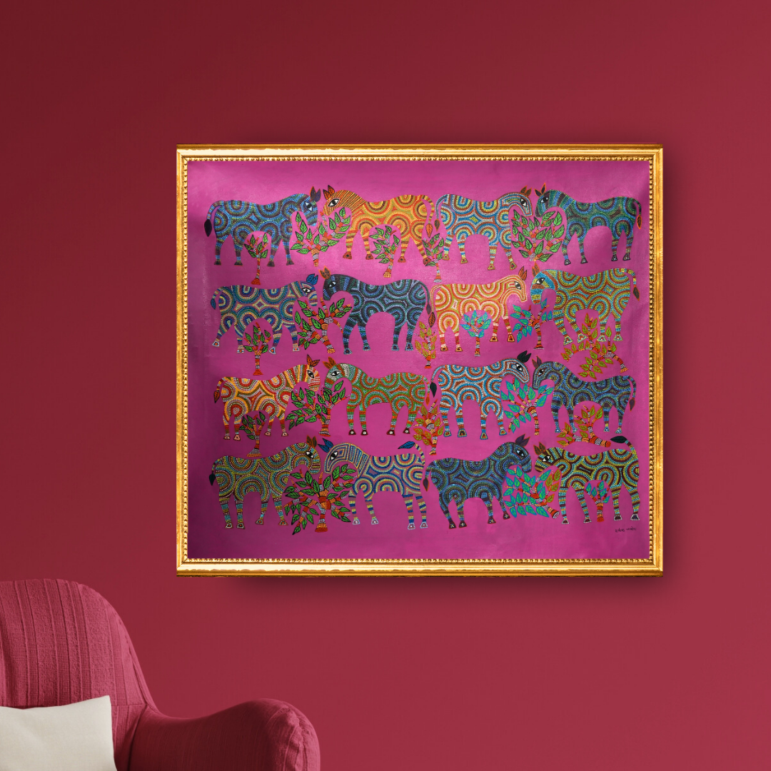 The Spirit of Pithora Horses