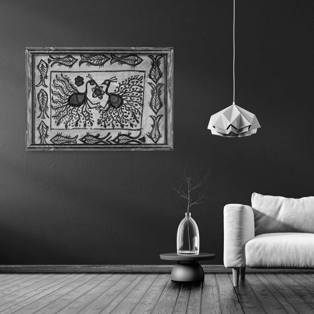 Peacocks and Flowing Waters