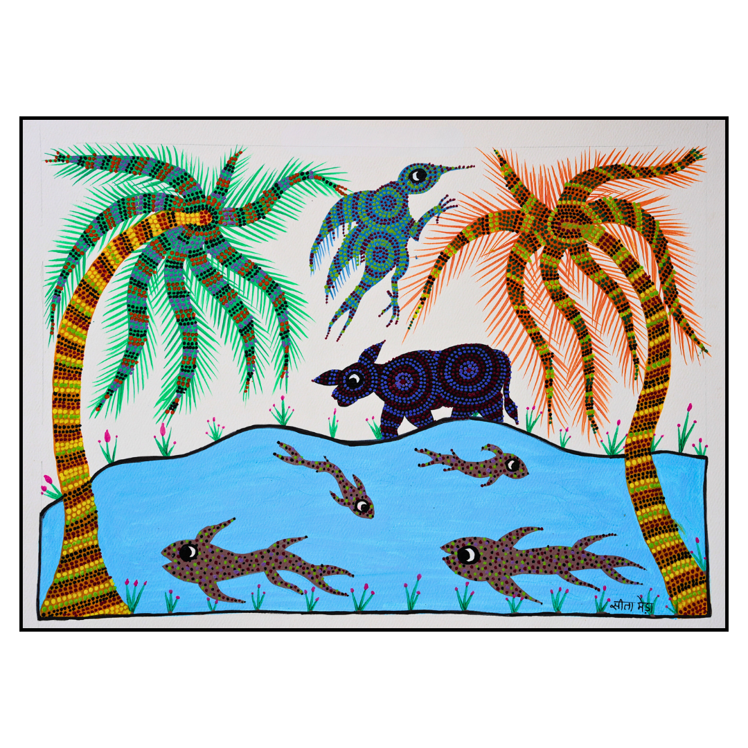 A Riverside Scene