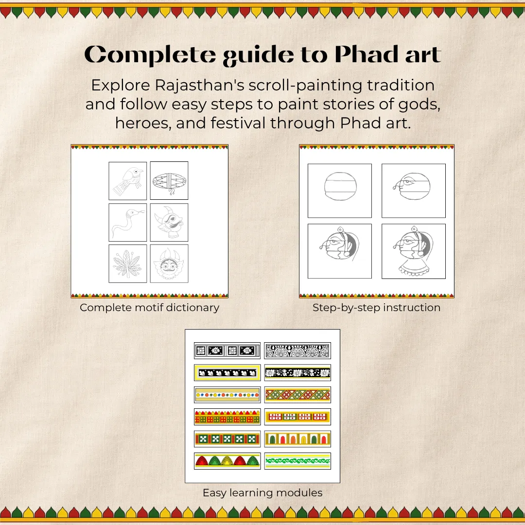 Artventures of Phad: Paint, Play & Preserve the Tradition (Set of 3)