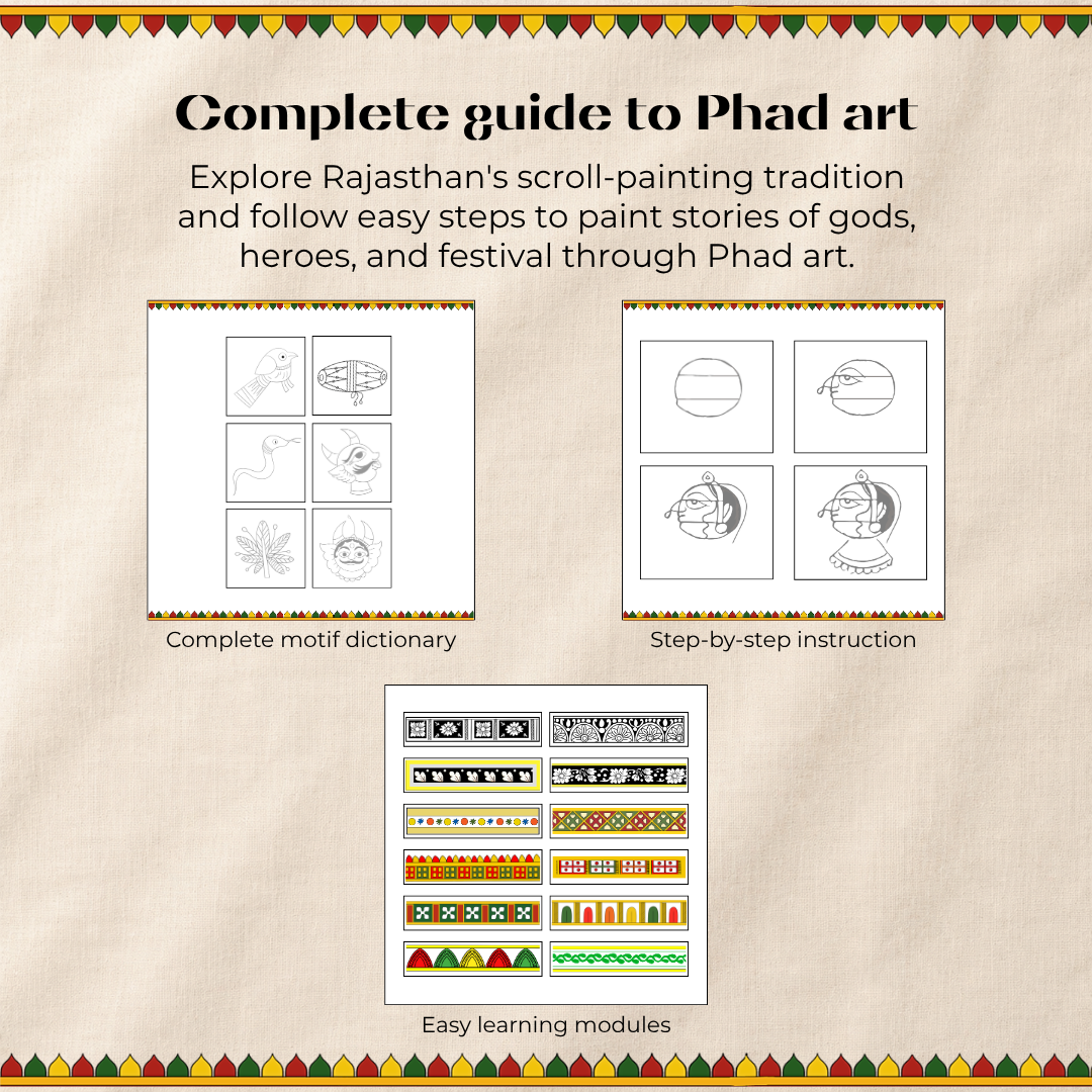 Artventures of Phad: Paint, Play & Preserve the Tradition (Set of 3)