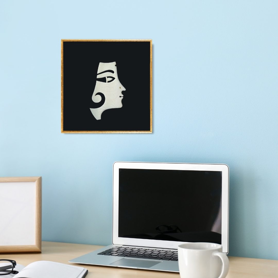 A Face (Left Profile)