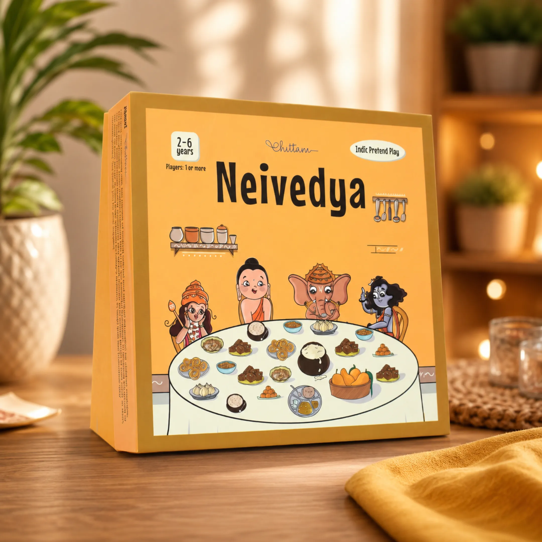 Neivedya - Indic Pretend Play | Activity Kit | 2-6 Years