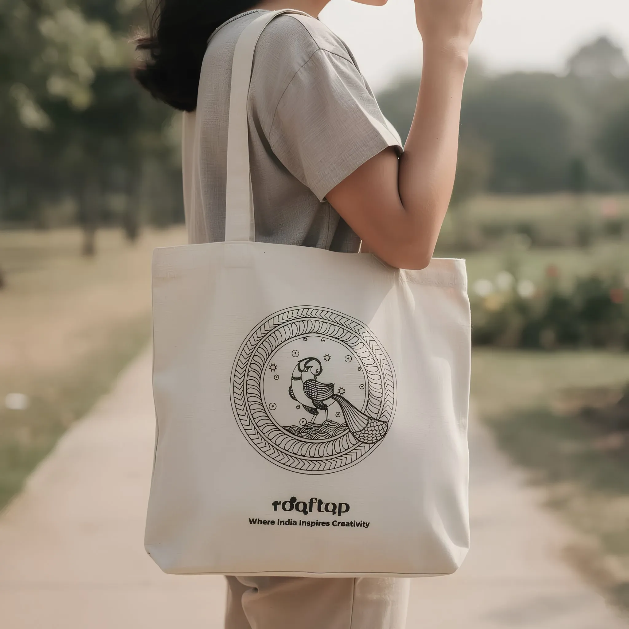 MNP Art DIY Canvas Tote Bag 