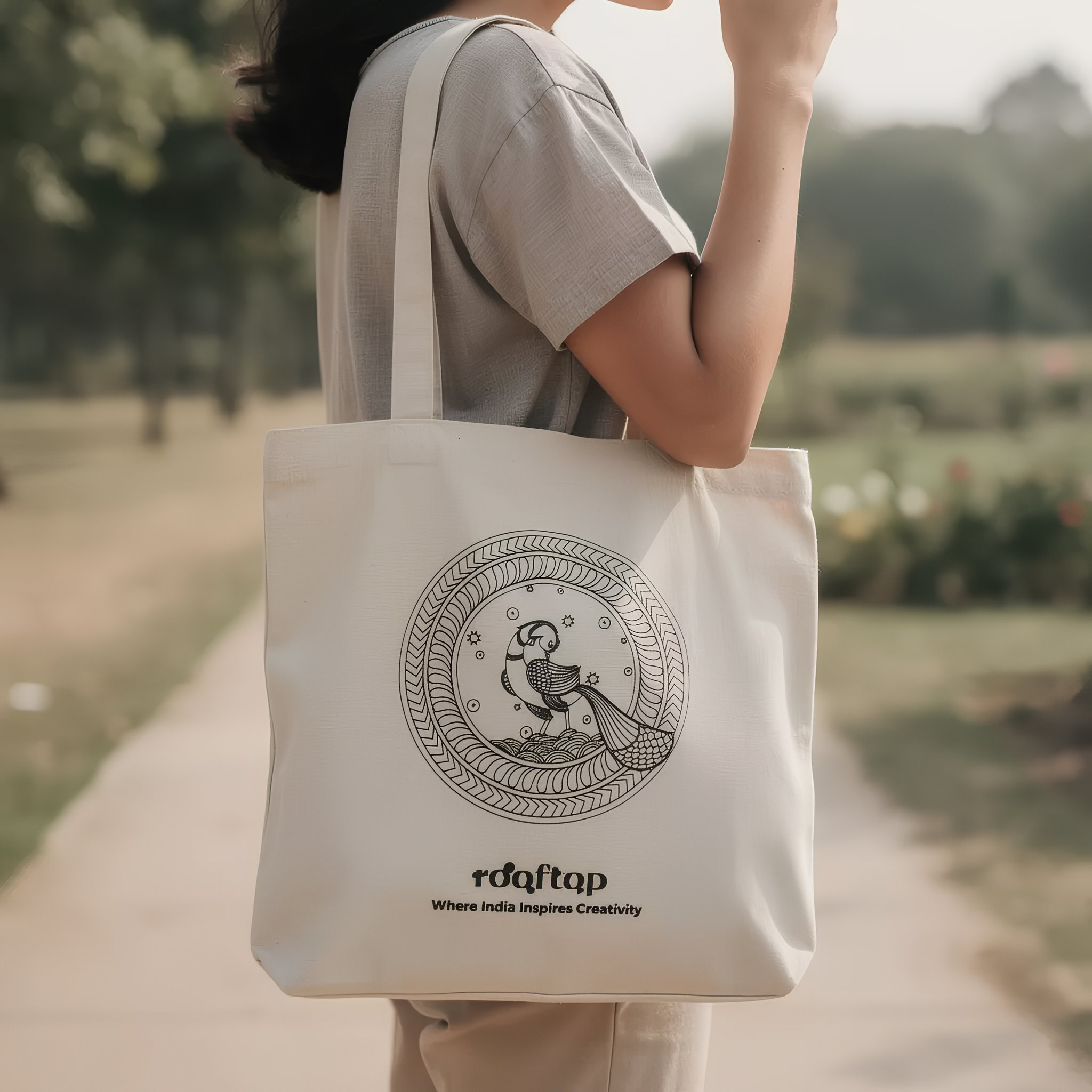 MNP Art DIY Canvas Tote Bag 