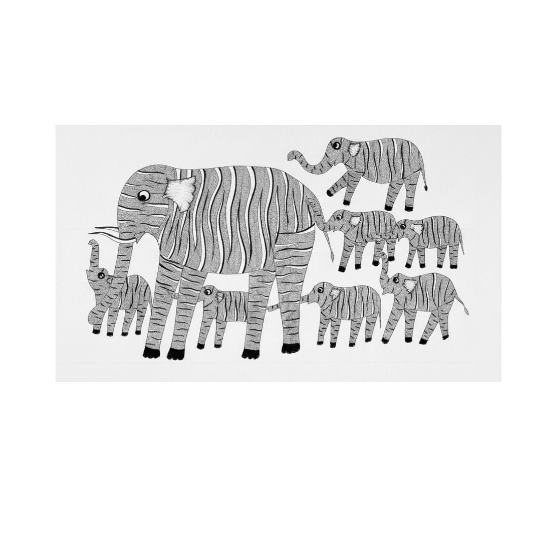 Gond Animals XIV