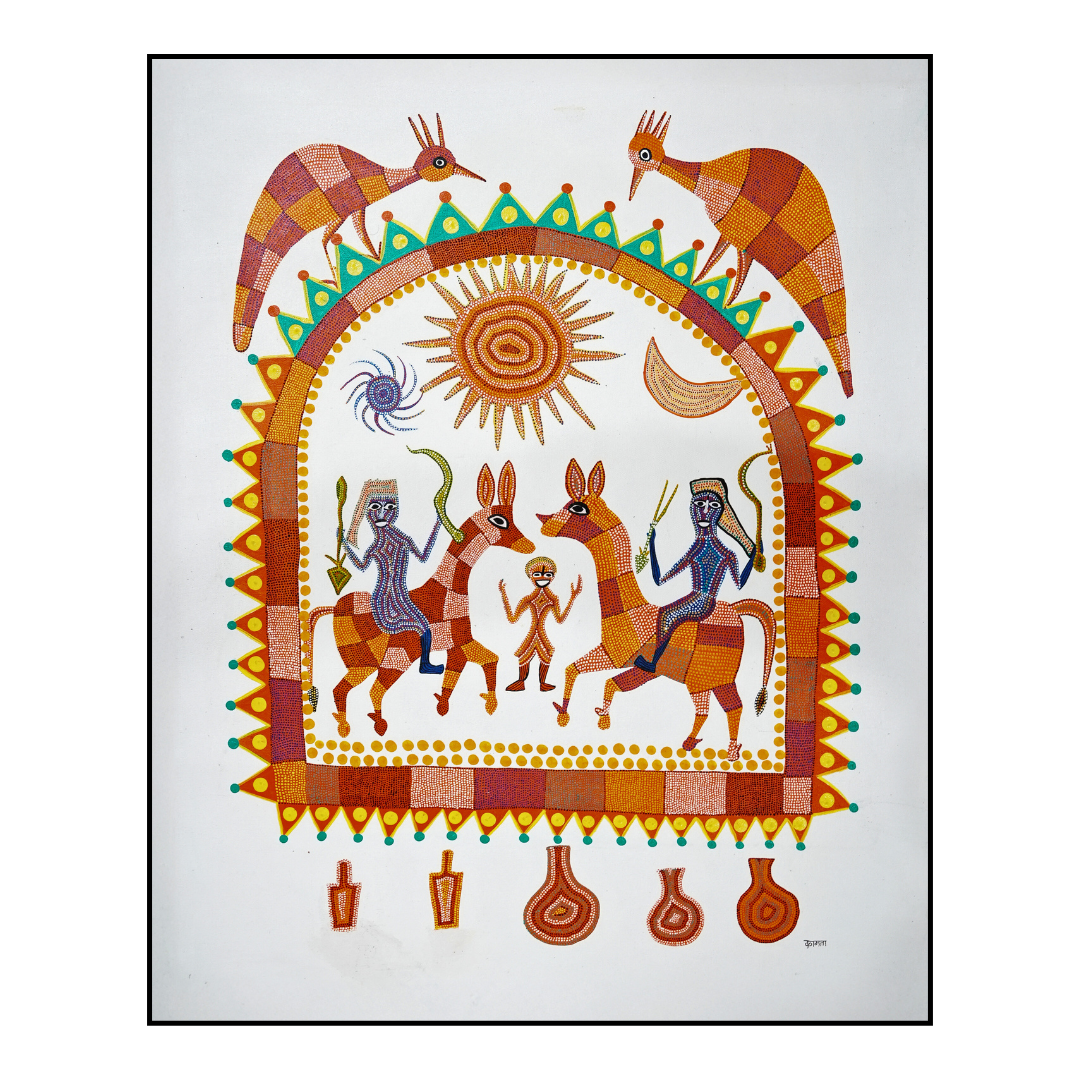 The worship ceremony of God Ghatla