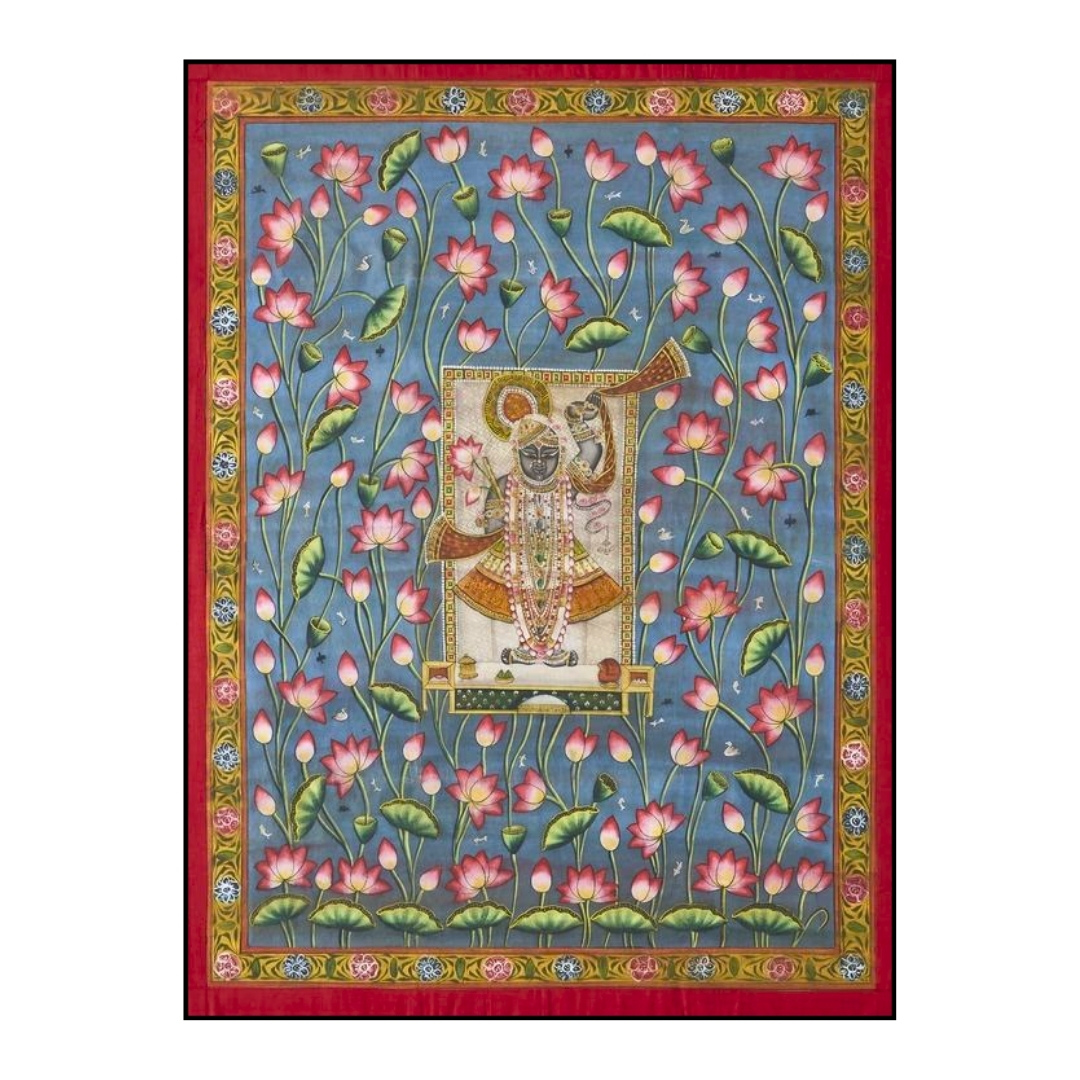 Pichwai Spiritual Shreenathji Painting