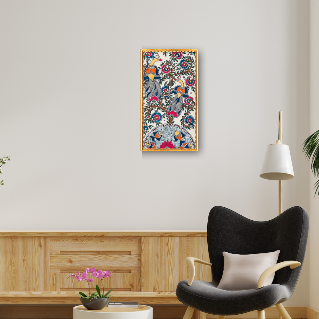 Mayura Madhubani Painting