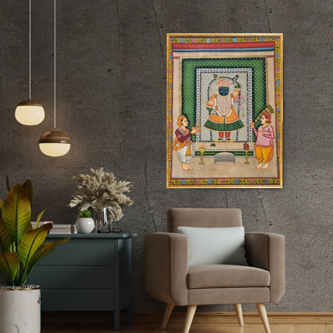 Jamuna Multicolor Pichwai Painting