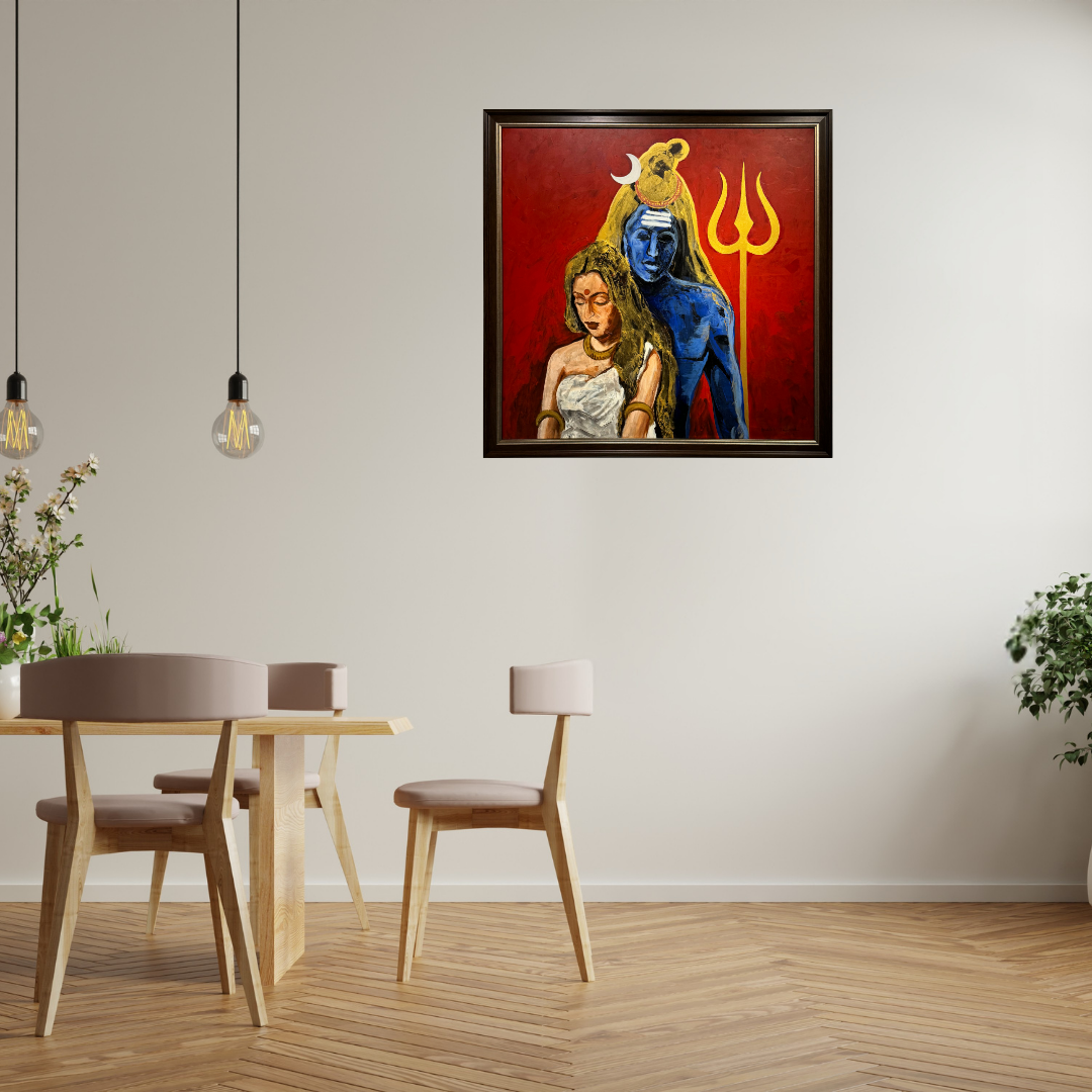 Painting: Shiva and Sati