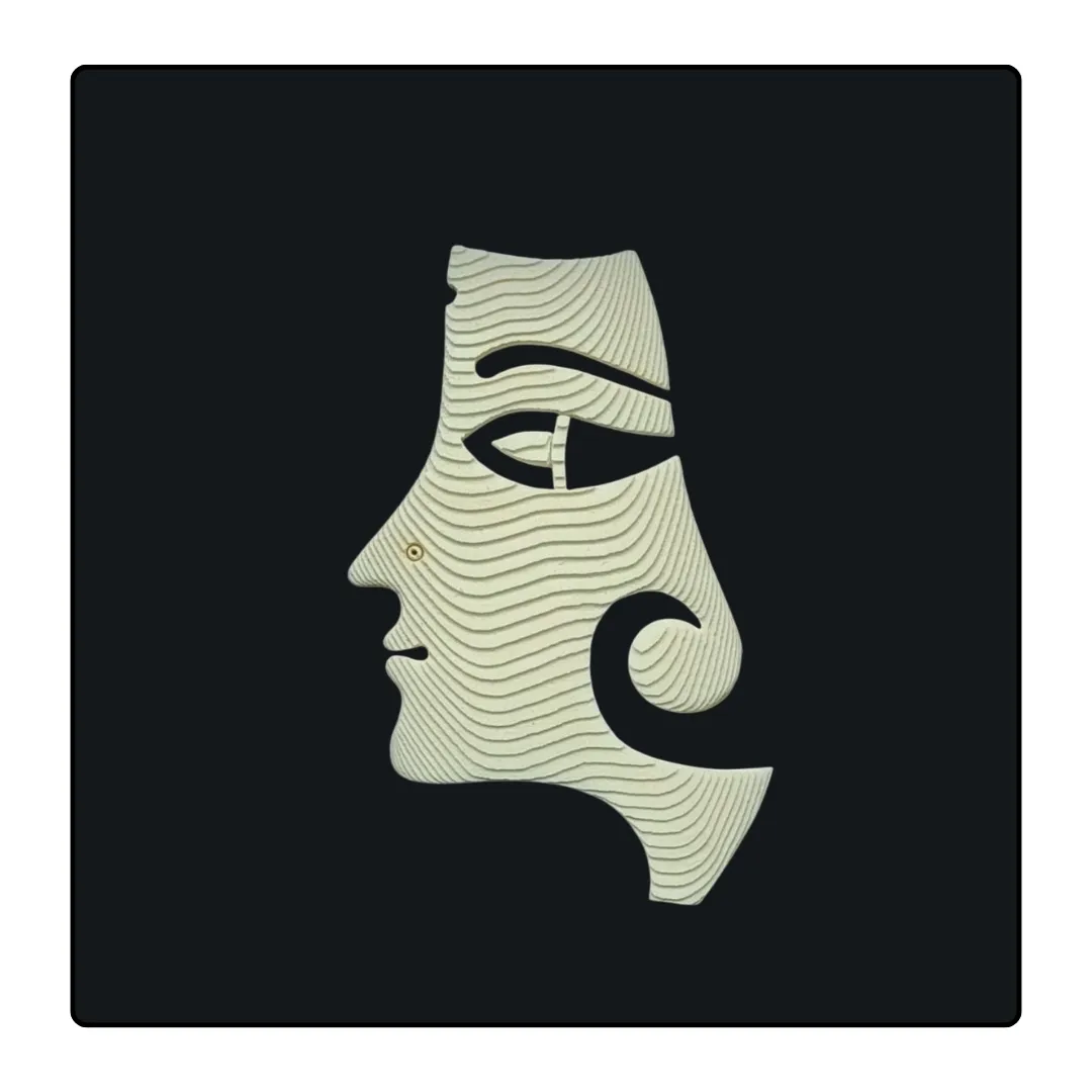 A Face (Right Profile)