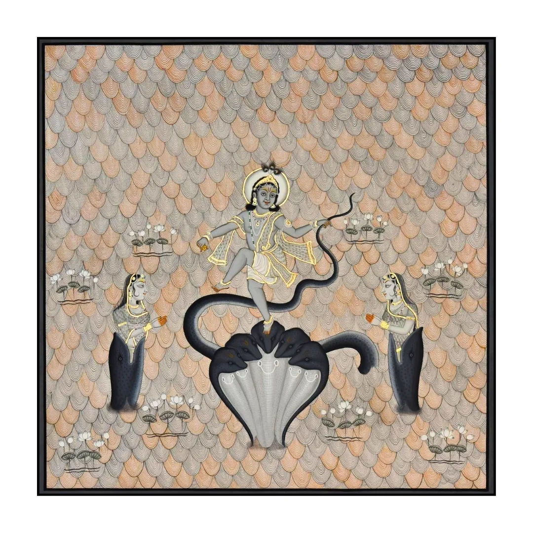 Krishna and Kaliya