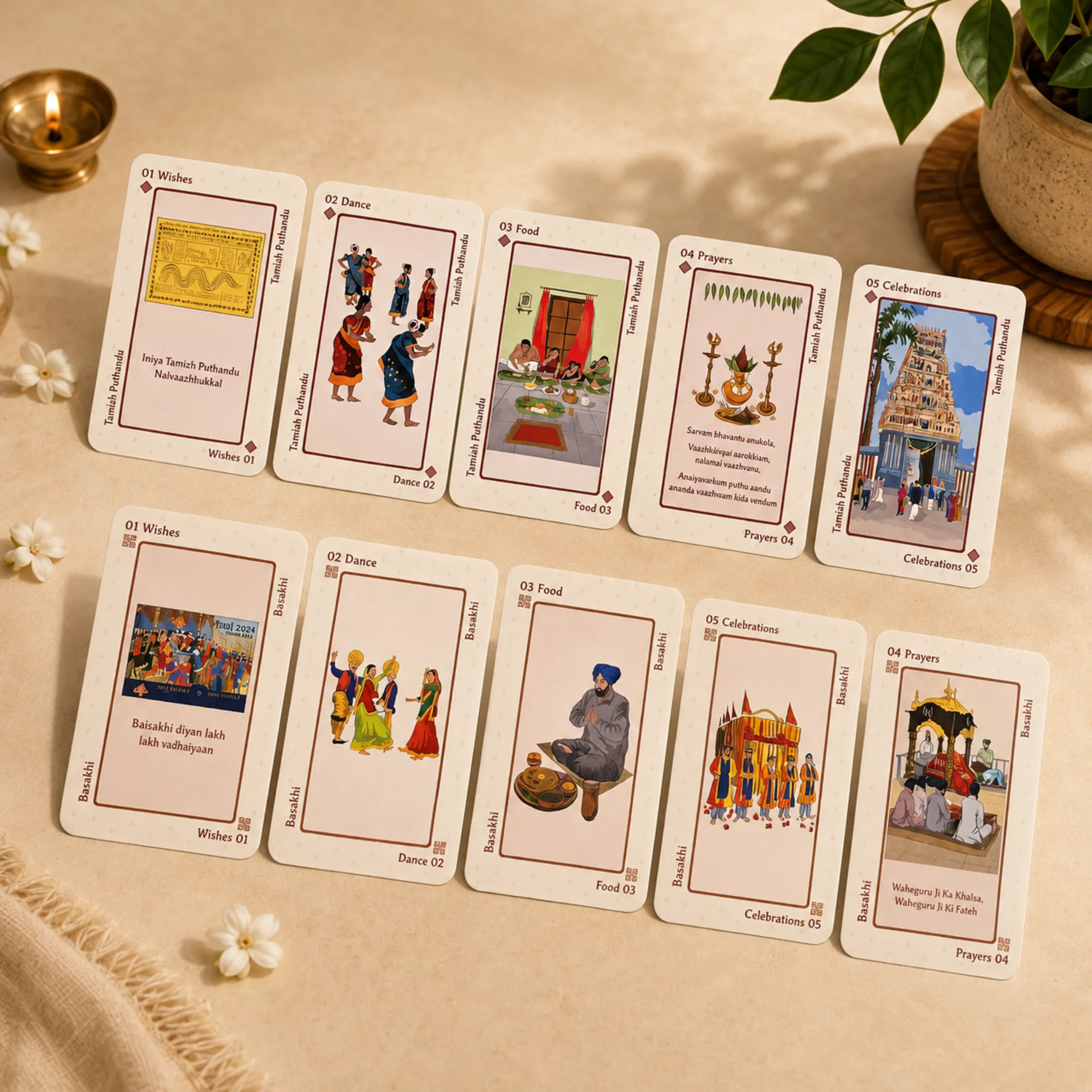 Utsav | Co-operative And Strategic Card Game On Indian New Years | 10+ Years