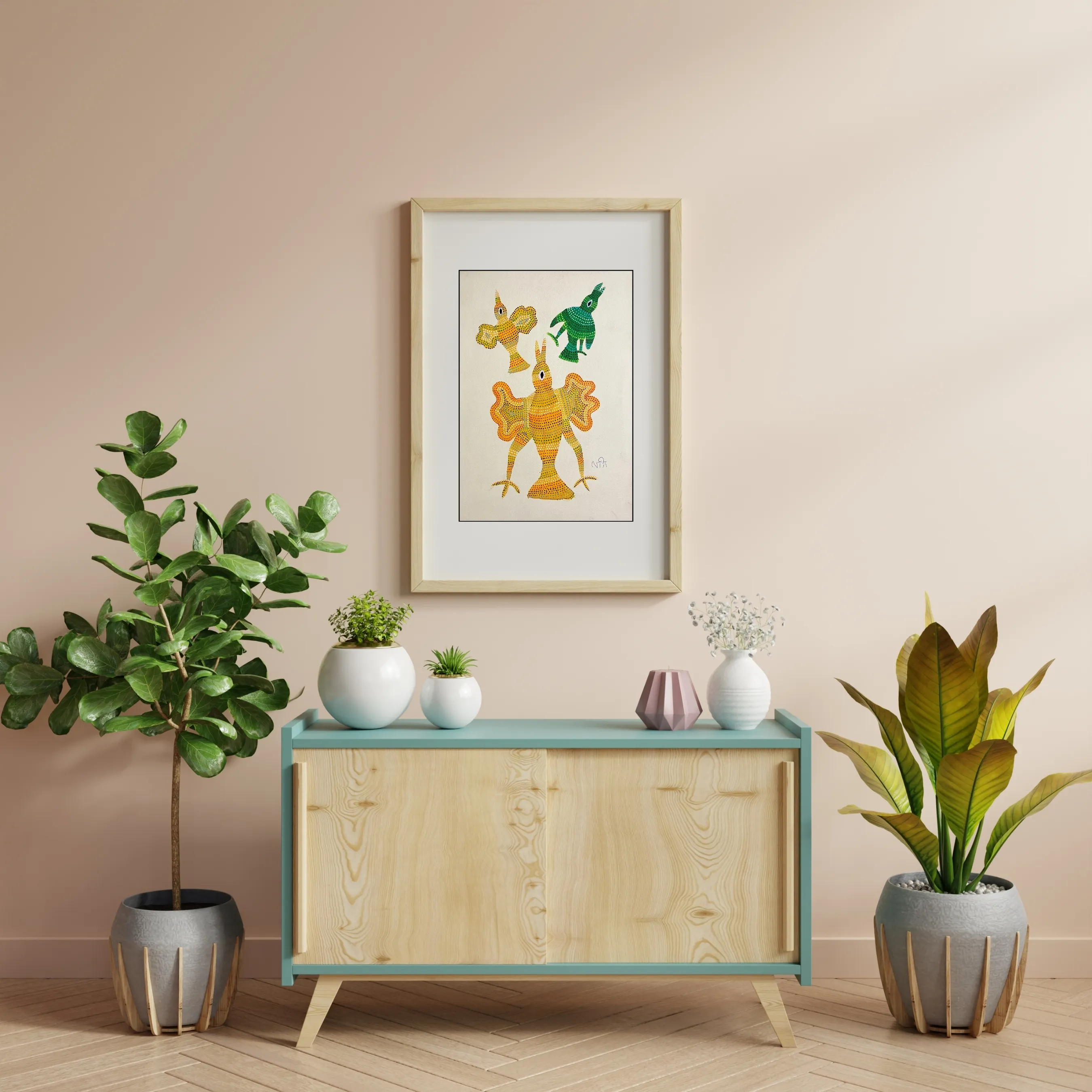 Painting of Birds