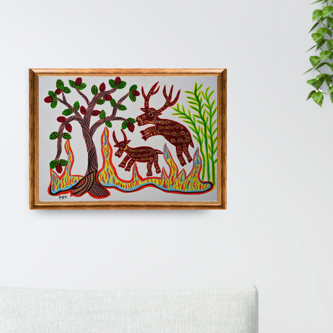 Burning Forest of Bandhavgarh Product Image