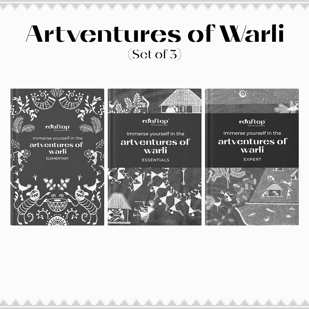 Artventures of Warli : A Creative Journey Through Tribal India (Set of 3) Product Image
