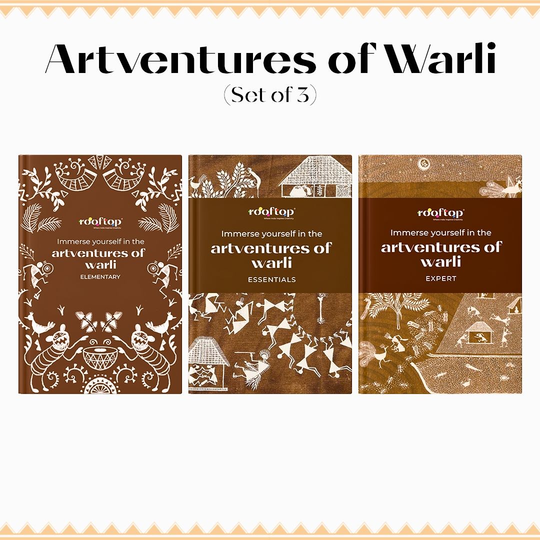 Artventures of Warli : A Creative Journey Through Tribal India (Set of 3) Product Image