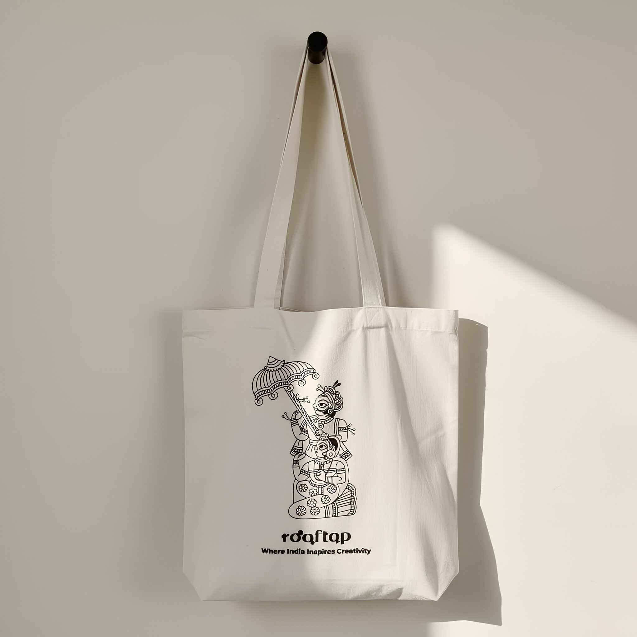Phad Art DIY Canvas Tote Bag 