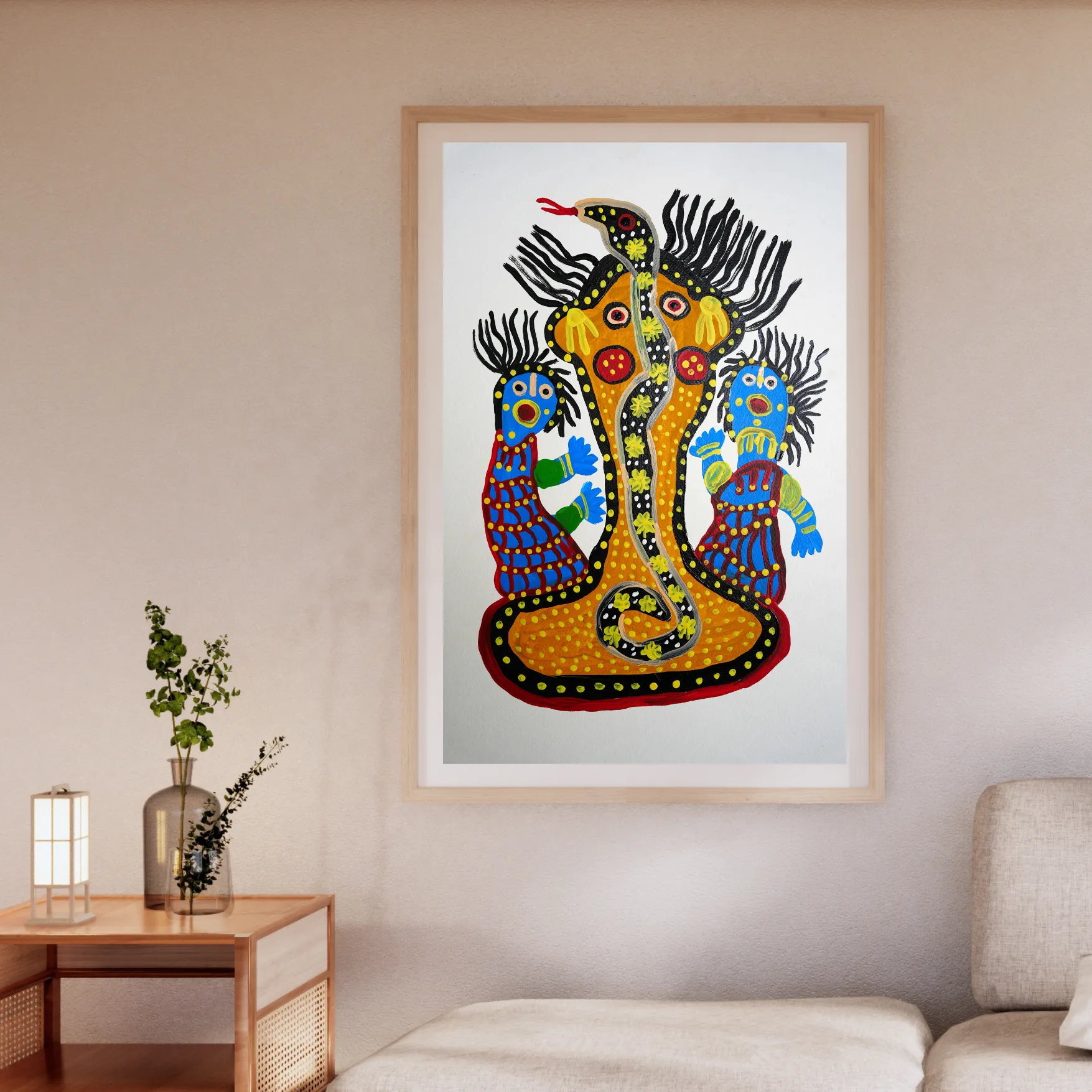 Lord Ganesh and Devotees