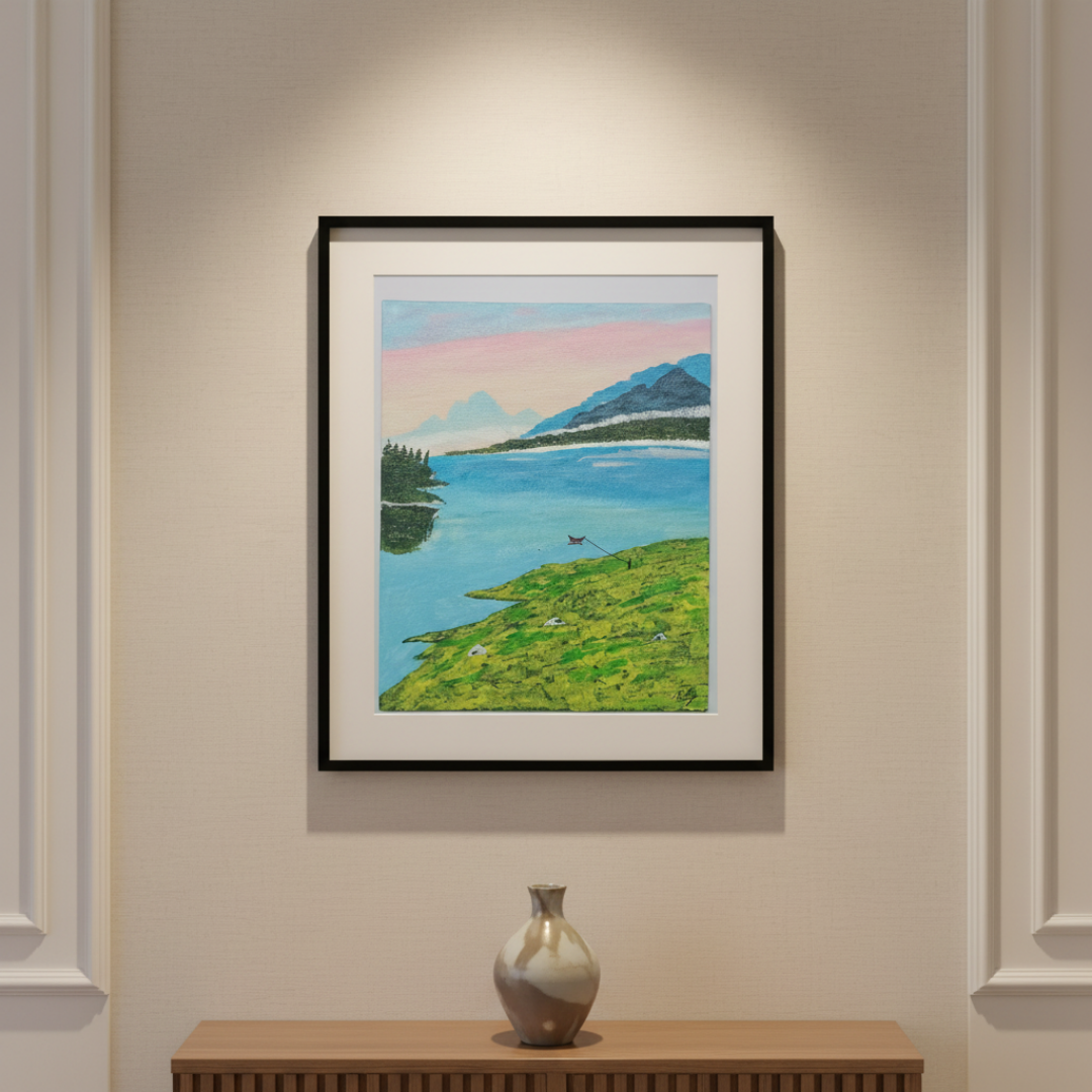 Handmade Landscape Canvas Painting