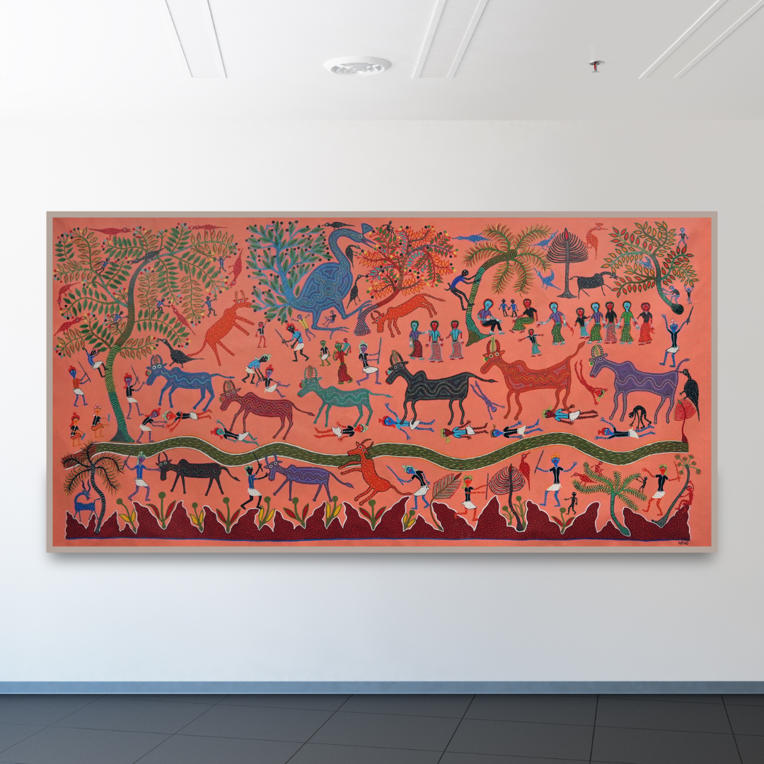 Stampede in the Village Product Image