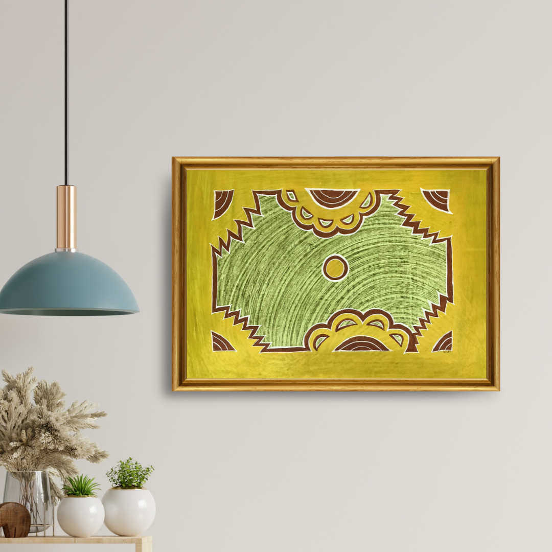Dhignaa Rangoli of Baiga Community Product Image