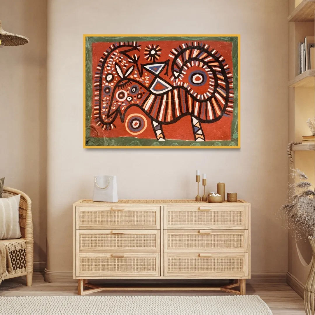Radiant Lord of Beasts by Parwati Devi