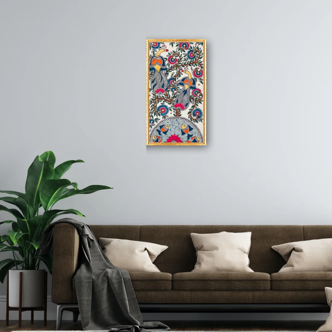 Mayura Madhubani Painting