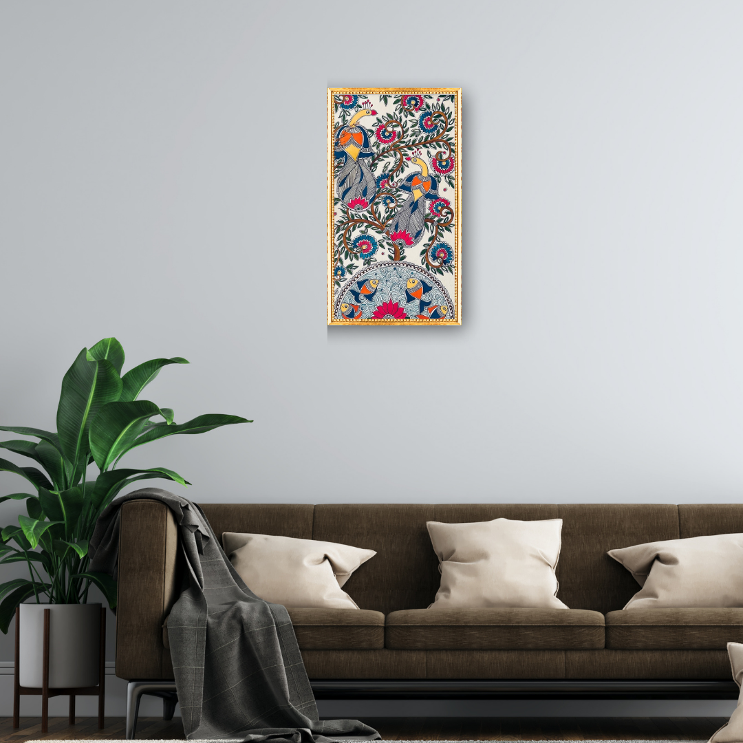 Mayura Madhubani Painting