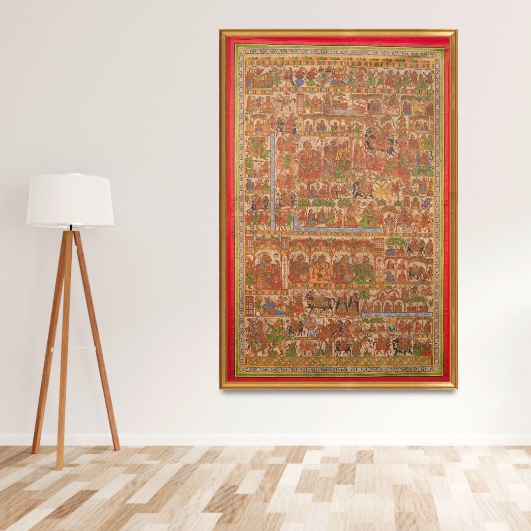 Traditional pabuji ki phad 2