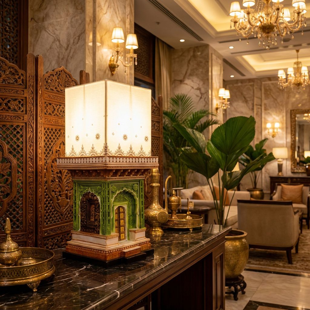 Jaipur Lamp - Miniature Architectural Facade | handcrafted Light