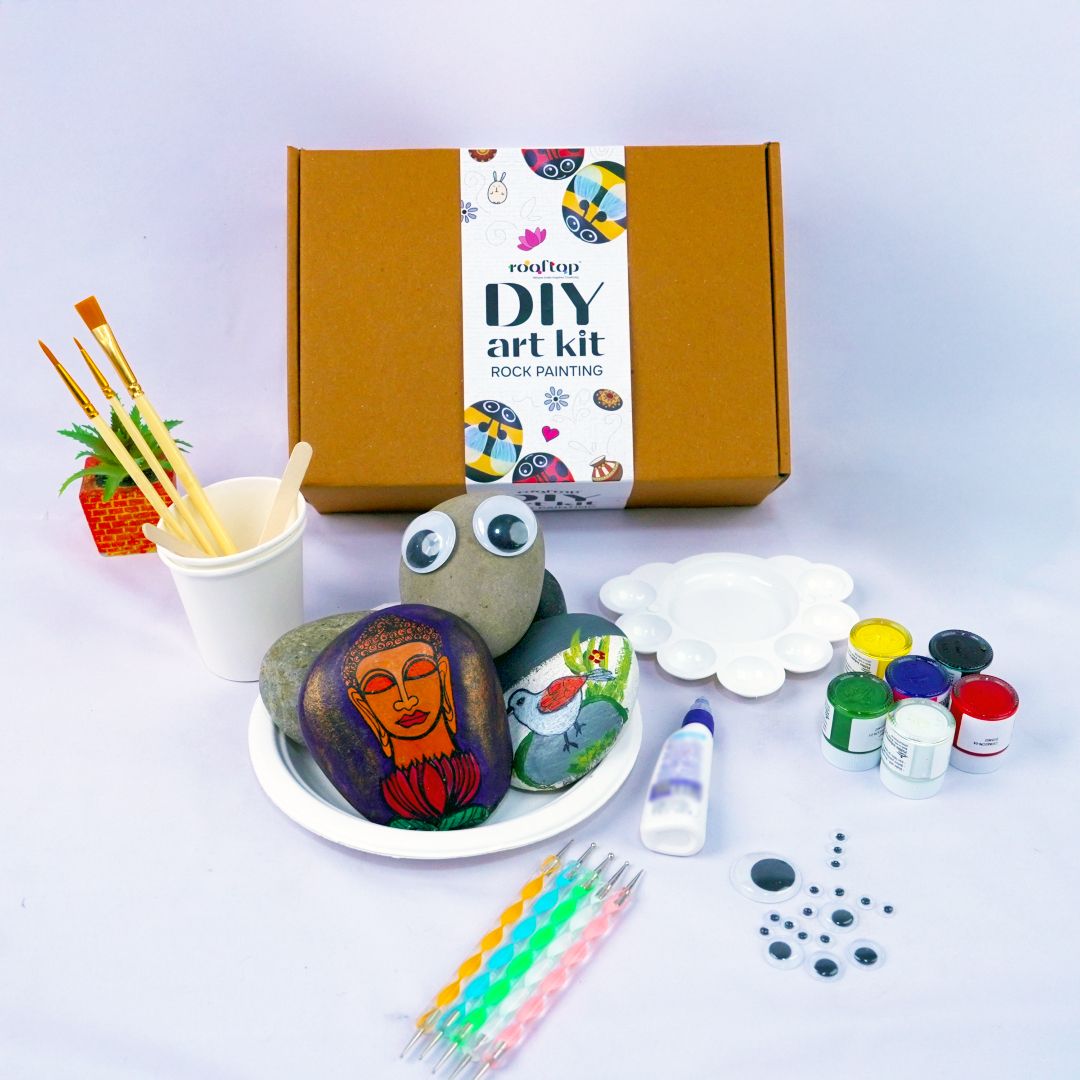 DIY Rock Painting Art Kit  Product Image