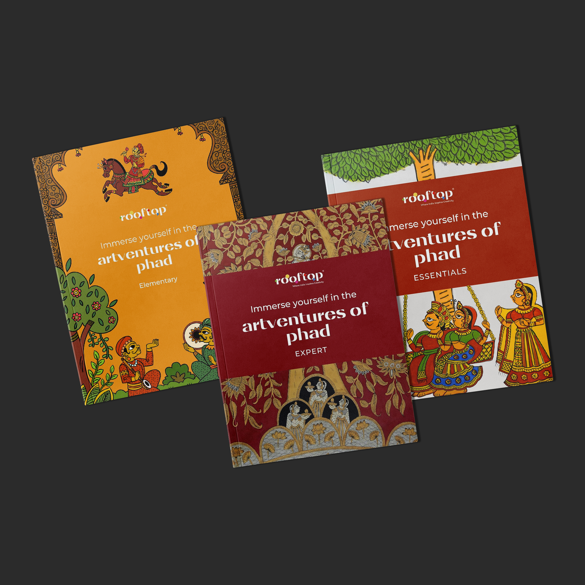 Artventures of Phad: Paint, Play & Preserve the Tradition (Set of 3)