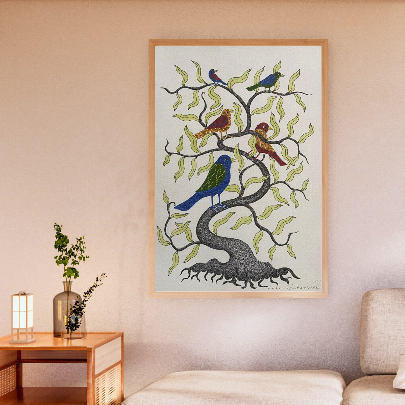 Tree and Birds Product Image