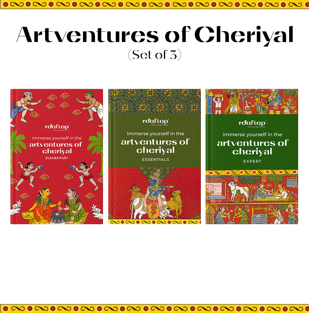 Artventures of Cheriyal: The Complete Scroll Art Journey (Set of 3) Product Image