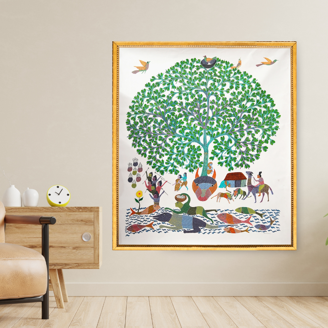 Life in a Gond Village Product Image
