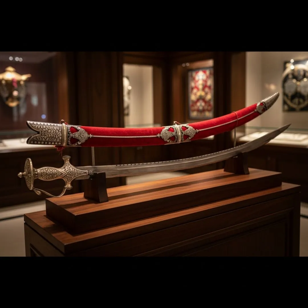 Handcrafted Decorative Sword Traditional Indian Art